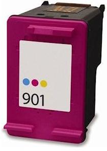 Remanufactured HP 901 (CC656aa) High Capacity Colour Ink Cartridge